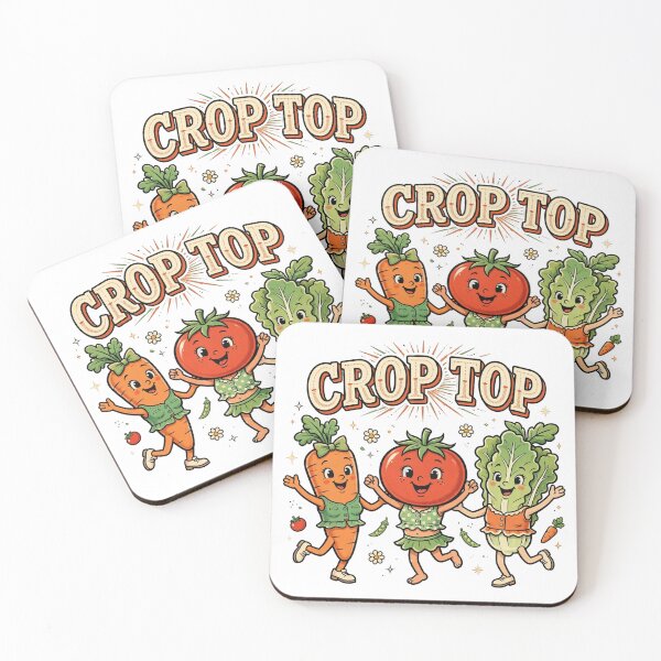 Item preview, Crop Top Garden Pun designed and sold by samimouhdi.