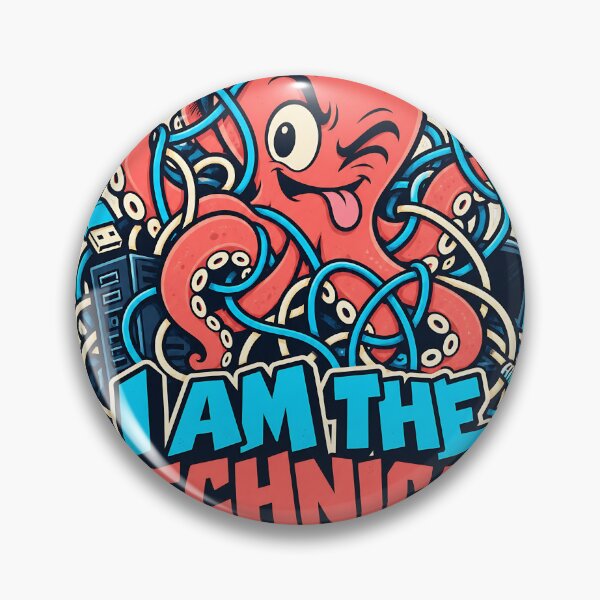 Item preview, I Am the Technical Difficulty - Funny Octopus designed and sold by about-that.