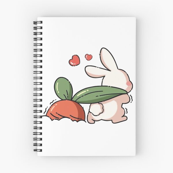 Item preview, Cute Bunny Pulling Giant Carrot designed and sold by DesignByUmza.