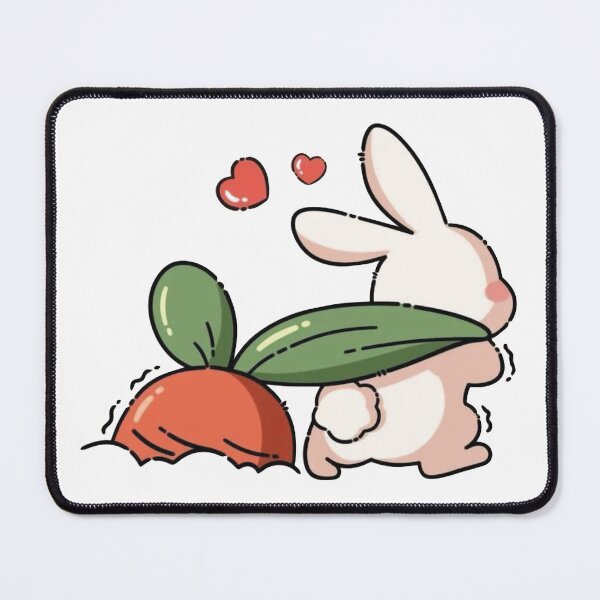 Item preview, Cute Bunny Pulling Giant Carrot designed and sold by DesignByUmza.