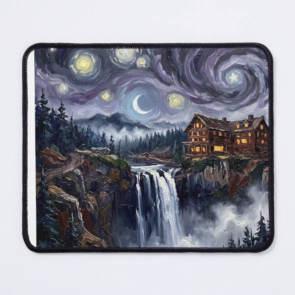 Item preview, Twin Peaks Starry Night Great Northern designed and sold by Bad-Decisions-Designs.
