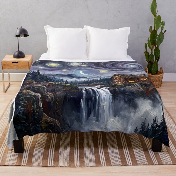 Item preview, Twin Peaks Starry Night Great Northern designed and sold by Bad-Decisions-Designs.