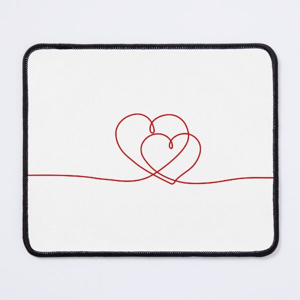 Item preview, Three hearts – united love in one line designed and sold by Nicole Bleck.