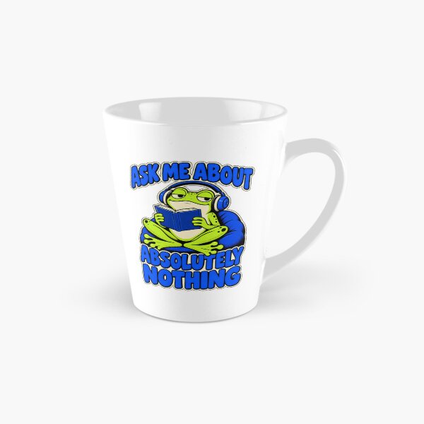 Item preview, Ask Me About Absolutely Nothing - Funny Frog designed and sold by about-that.
