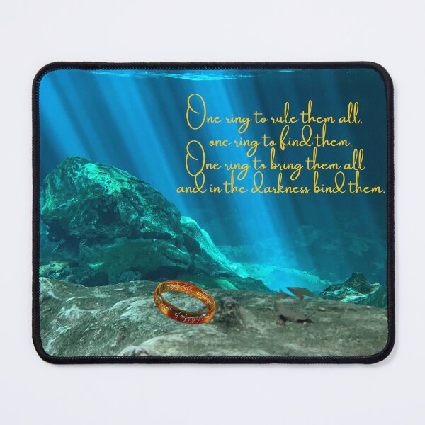 Item preview, One Rng Quote LOTR designed and sold by AnimaliaStar.