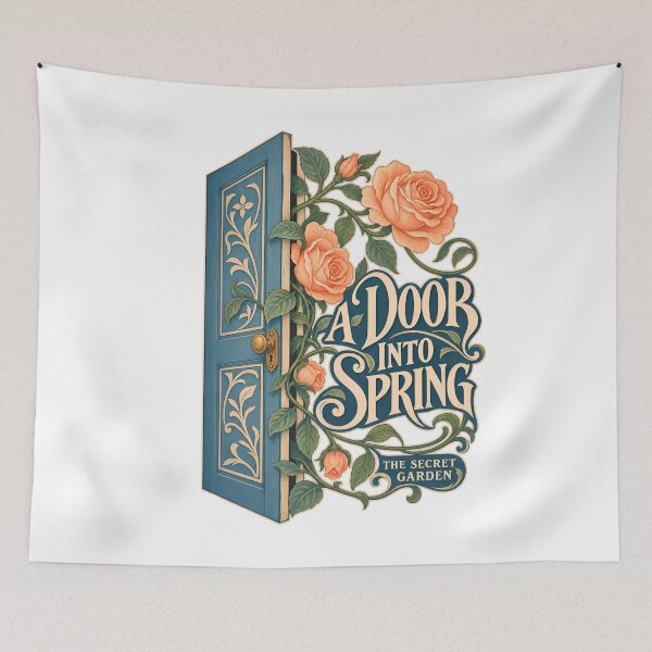 Item preview, The Secret Garden – A Door Into Spring designed and sold by Fenay Designs.