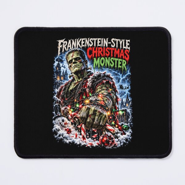 Item preview, Frankenstein Style Christmas Monster Horror Holiday designed and sold by cerima.