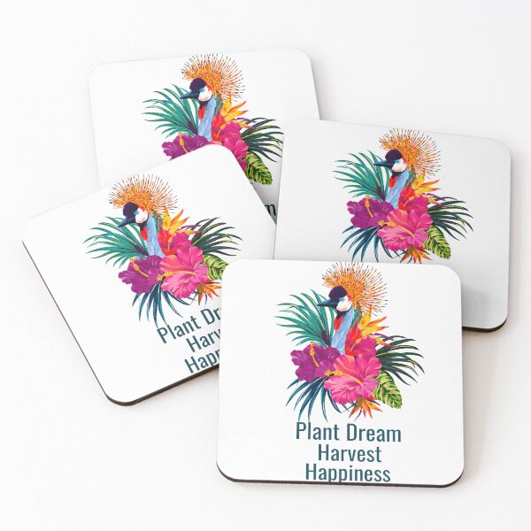 Item preview, Plant dream harvest happiness Peacocks lover designed and sold by Afnan Store.