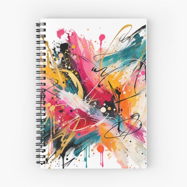 Item preview, Colorful Abstract Expression – Vibrant Cosmic Chaos designed and sold by ZYVARENNE.