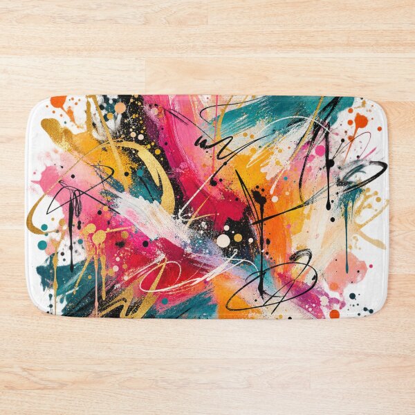 Item preview, Colorful Abstract Expression – Vibrant Cosmic Chaos designed and sold by ZYVARENNE.