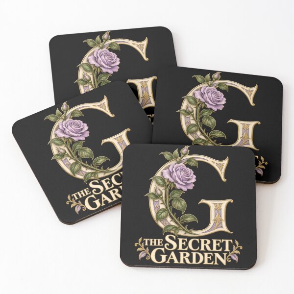 Item preview, The Secret Garden – Lavender Rose Letter G designed and sold by Fenay Designs.