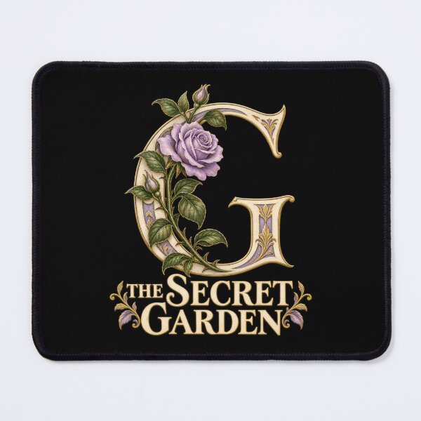 Item preview, The Secret Garden – Lavender Rose Letter G designed and sold by Fenay Designs.