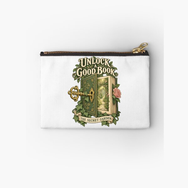 Item preview, The Secret Garden – Unlock a Good Book designed and sold by Fenay Designs.