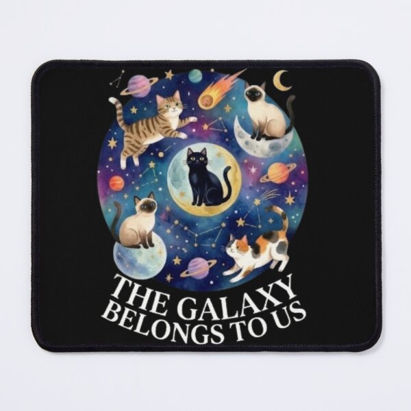 Item preview, Space Cats - The Galaxy Belongs To Us designed and sold by Salma.Store.