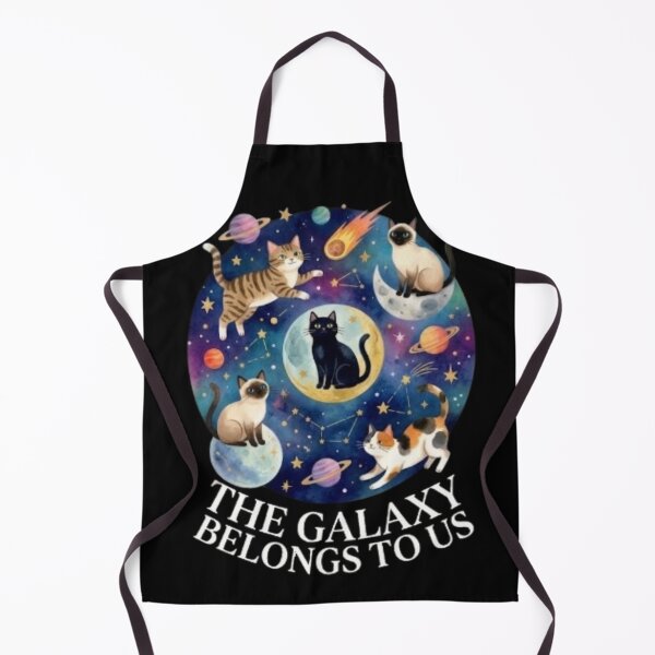 Item preview, Space Cats - The Galaxy Belongs To Us designed and sold by Salma.Store.