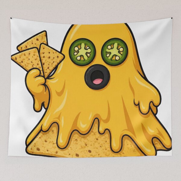 Artikelvorschau, Geschmolzener Käse-Geist mit Nacho-Chips entworfen und verkauft von DesignByUmza.