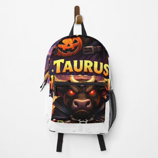 Item preview, Taurus Halloween Wizard Bull Castle designed and sold by Zodiac Celestial Art.