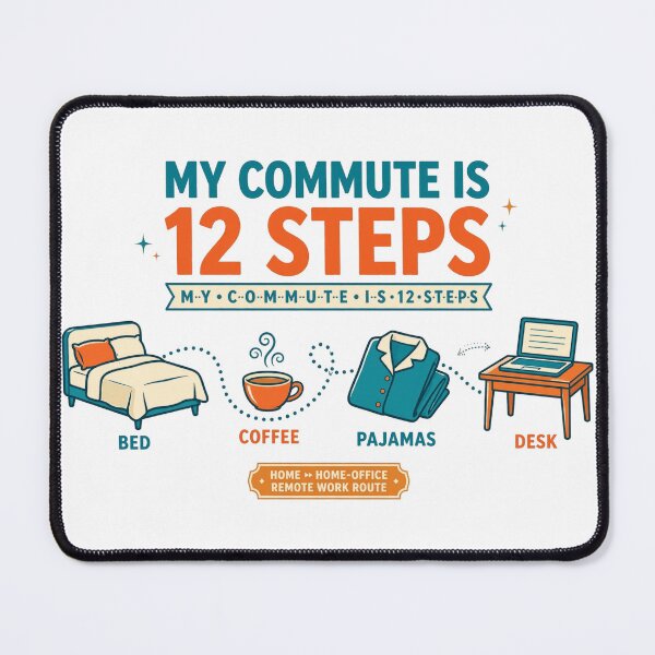 Item preview, My Commute Is 12 Steps designed and sold by samimouhdi.