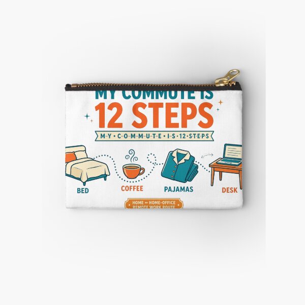 Item preview, My Commute Is 12 Steps designed and sold by samimouhdi.
