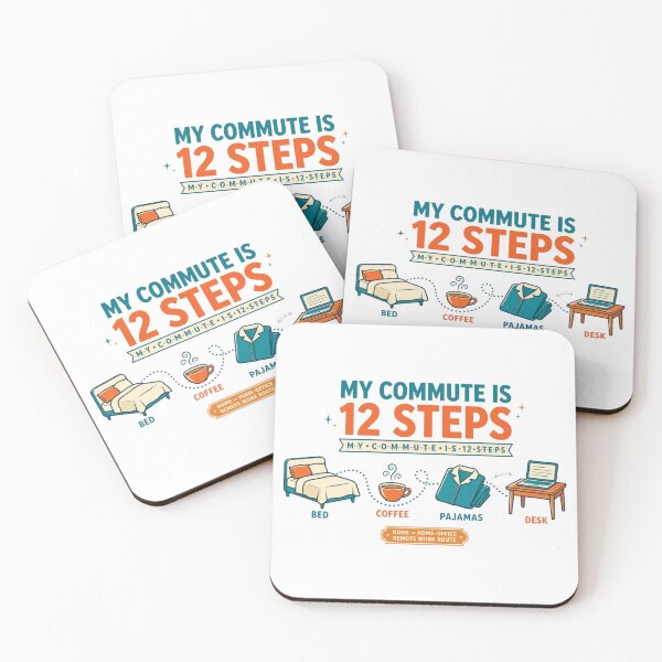 Item preview, My Commute Is 12 Steps designed and sold by samimouhdi.