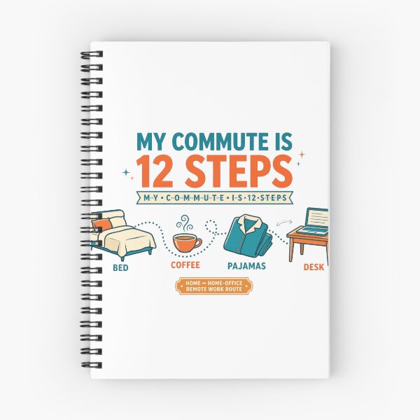 Item preview, My Commute Is 12 Steps designed and sold by samimouhdi.