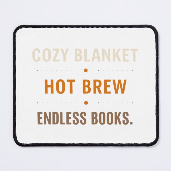 Item preview, Cozy Blanket Brew Endless Books Minimalist Aesthetic designed and sold by Coffread.