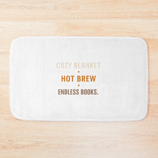 Item preview, Cozy Blanket Brew Endless Books Minimalist Aesthetic designed and sold by Coffread.