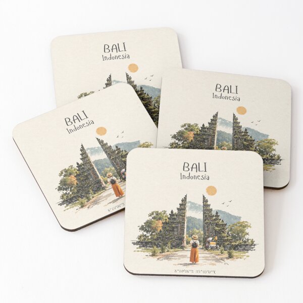Item preview, Bali Temple Gate  designed and sold by IslandWild Co.