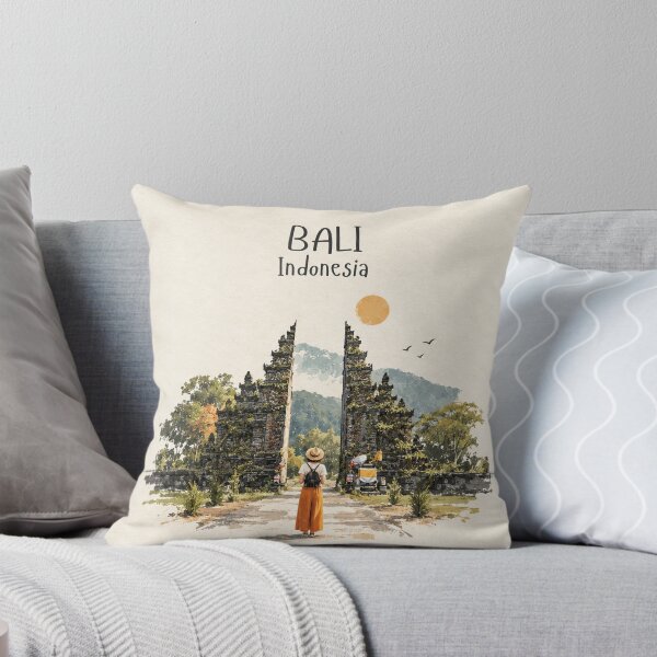 Item preview, Bali Temple Gate  designed and sold by IslandWild Co.