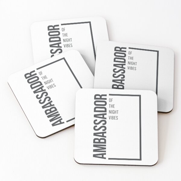 Item preview, Ambassador Of The Night Vibes Typography designed and sold by drTerrens.