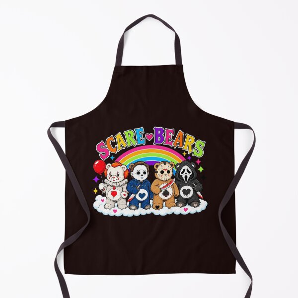 Item preview, Scare Bears Horror Movie Slashers Parody Graphic designed and sold by CozyCubs-Art.