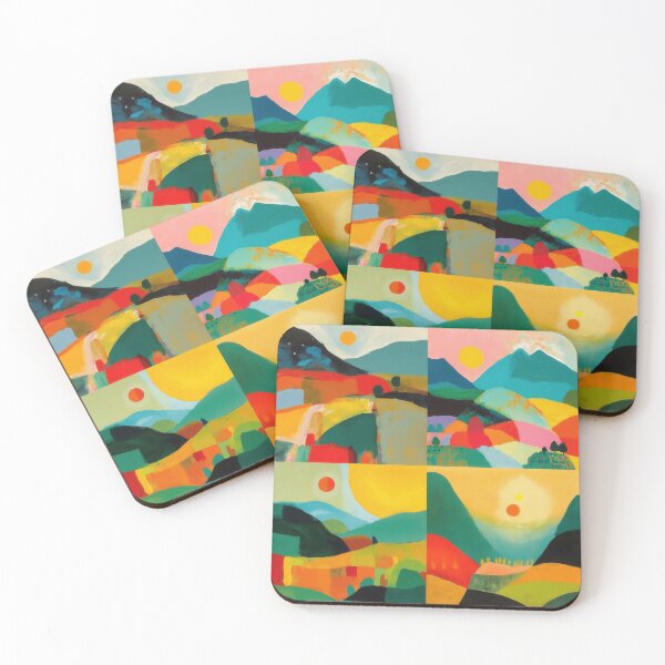 Item preview, Etel Adnan art - Etel Adnan artist - Etel Adnan painting - Etel Adnan abstract art - Etel Adnan landscape designed and sold by AnreatLTD.