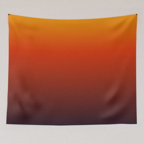 Item preview, Sunset Ombre Gradient Orange Navy designed and sold by Zaya_art.