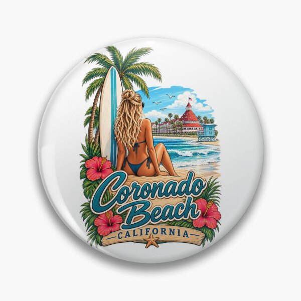 Item preview, Coronado Beach California designed and sold by RBBeachDesigns.