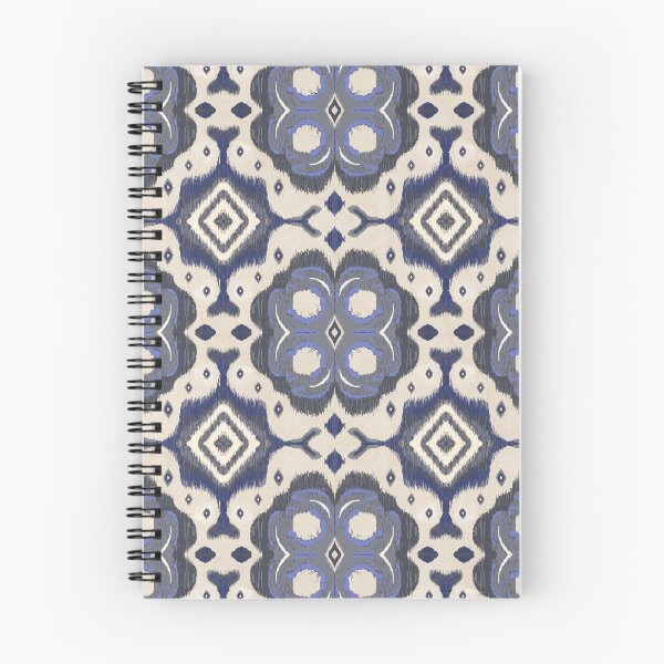 Item preview, Ornate Indigo Tribal Ikat Seamless Pattern for Fabric Textile Print, Wallpaper and Home Decor designed and sold by Jeffrey-Jeffrey.