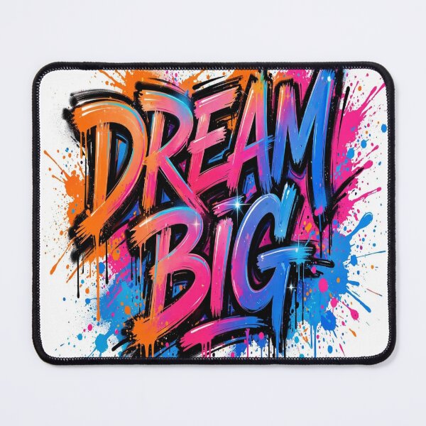 Item preview, Dream Big Graffiti - Colorful Motivational Street Art designed and sold by zwnexura.
