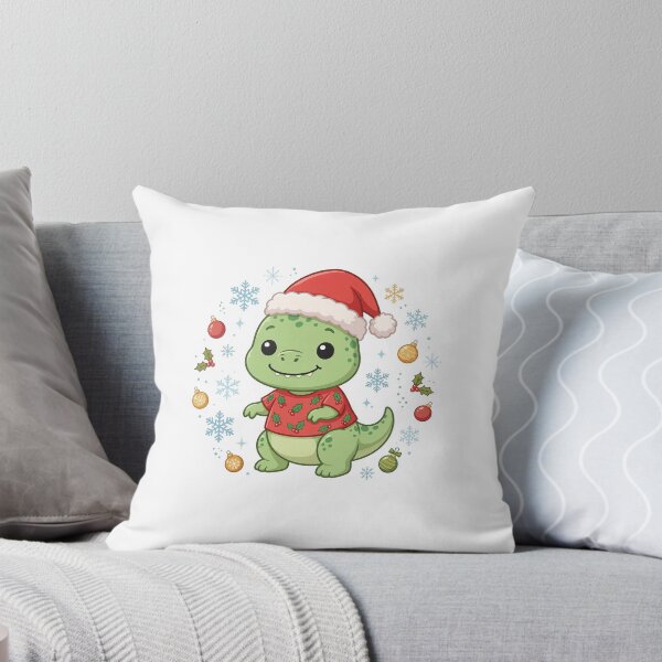 Item preview, Cute Santa Dinosaur Christmas Dino designed and sold by The Oddball Supply Co..