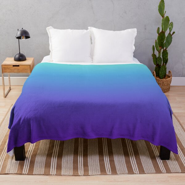 Item preview, Aqua Blue Purple Ombre Gradient designed and sold by Zaya_art.