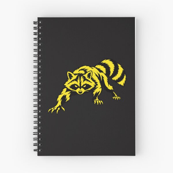 Item preview, Yellow Black Raccoon Mascot designed and sold by AwesomeBeyondLimits.
