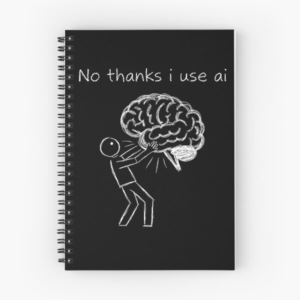 Item preview, no thanks i have a big brain funny nerd humor quote character designed and sold by DariaOltes.