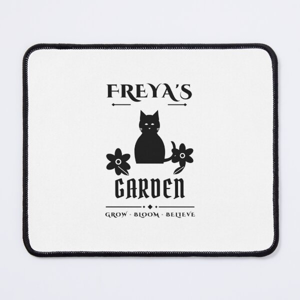 Item preview, Freya's Garden - Norse Goddess Cat Gardening designed and sold by odinodinasatro.