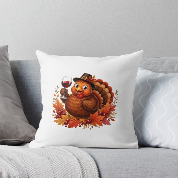 Artikelvorschau, Thanksgiving Turkey Wine Lover entworfen und verkauft von the-h-store.