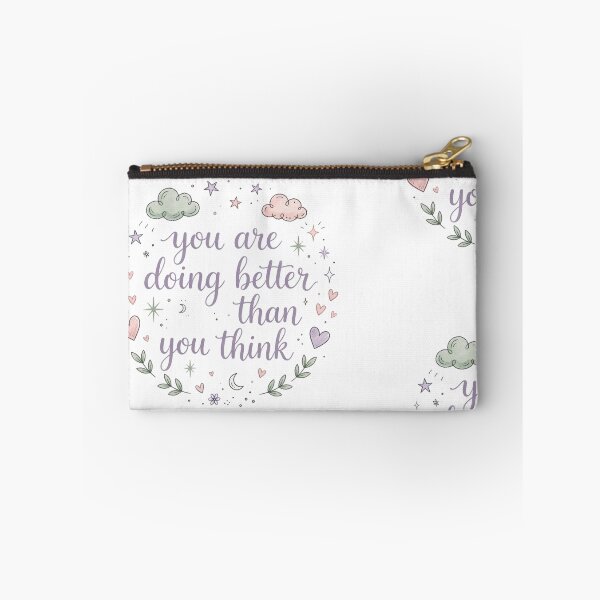Item preview, You Are Doing Better Than You Think Affirmation designed and sold by Wild Shades.