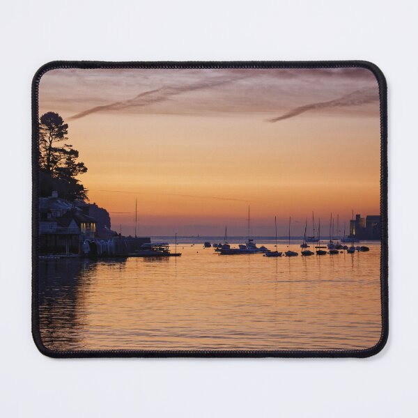 Item preview, Dawn on the River Dart and the Gateway to the World in Dartmouth Devon England UK designed and sold by John Gilham - Landscape Photography.