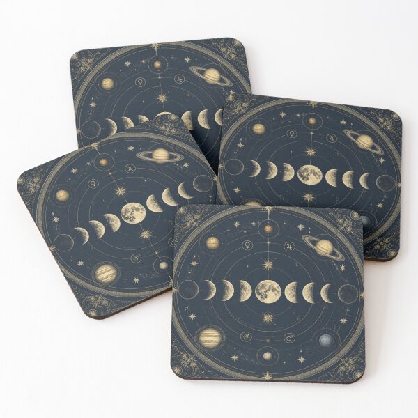 Item preview, Moon Phase Astrology Celestial designed and sold by the-h-store.