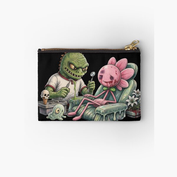 Item preview, Creepy Dentist Monster and Flower Patient Art  designed and sold by LujziWorld.