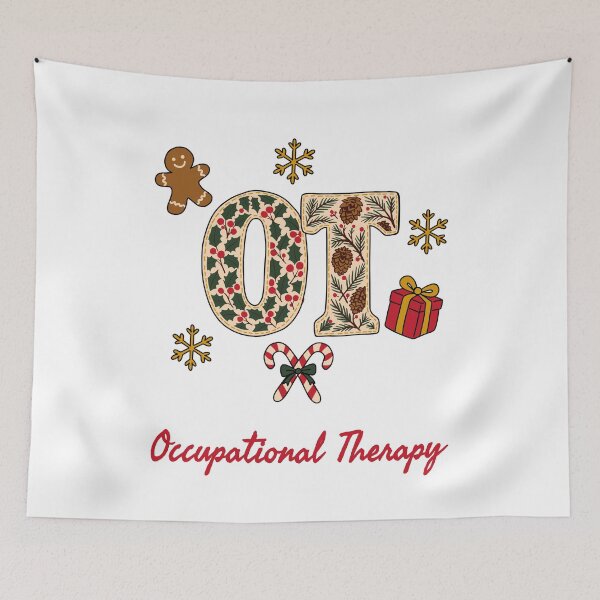 Artikelvorschau, Ergotherapie-Weihnachtsmonogramm-Patchwork entworfen und verkauft von sdcreations210.