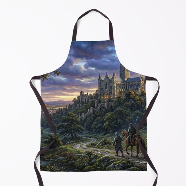 Item preview, Cathedral awakens in the evening light designed and sold by Sigtrix.