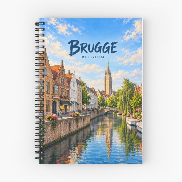 Item preview, Brugge Painterly Flemish City Impression designed and sold by MichaeIRellov.