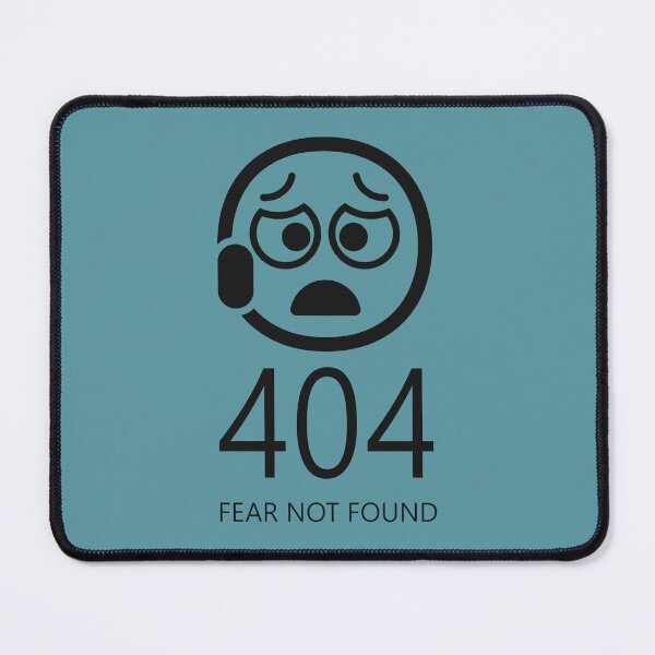 Item preview, Fear Not Found 404 | Ultra Minimalist Geek Christian Faith Design | Black designed and sold by ZechJohnRB.